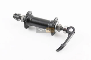 Втулка передня MTB алюмінієва 14Gx32H, V-brake, кріпл. ексцентрик, чорна KT-A15F