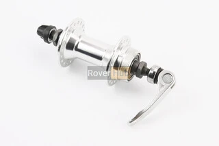 Втулка передня MTB алюмінієва 14Gx36H, Disk-brake (різьблення), 2 пром-підшипники 6200 2RS, крепл. ексцентрик