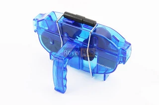 Мийка ланцюга з ручкою, 4 очищаючі ролика, велика, синя SBT-791