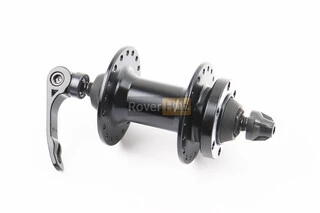 Втулка передня MTB алюмінієва 14Gx36H, Disk-brake, кріпл. ексцентрик, чорна MS37F