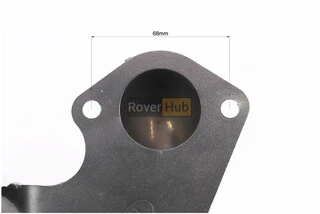 Глушник R195NM (з коліном 2отв.) Тип 1