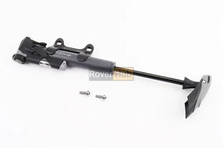 Насос пластмассовый с узким манометром, Т-ручкой, серый GP-961