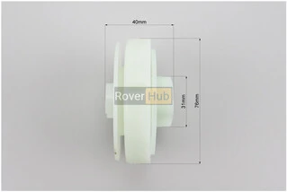 Шкив стартера "Плавный пуск" 4 зацепа, к-кт 2шт 4500/5200/5800