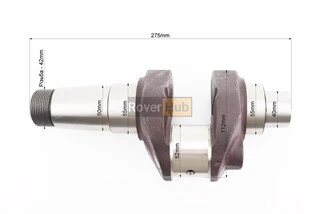 Колінвал R195NM (Dболта-М14x1,5, Dшейки-52mm, H-112mm)