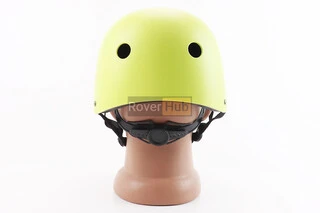 Шолом велосипедний підлітковий BMX M (54-57см), 11 вер. отворів, салатовий