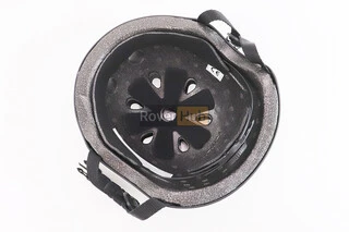 Шолом велосипедний підлітковий BMX M (54-57см), 11 вер. отворів, чорний матовий)