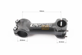 Вынос руля MTB 28,6x25,4х105мм, алюминиевый, чёрный AS-601
