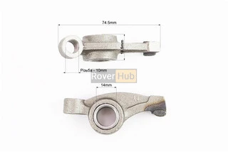 Коромысло клапана к-кт 2шт R190N/R195NM (возможен незначительный налет)