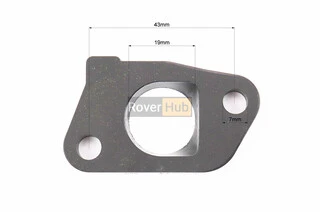 Прокладка впускного колектора 1P65F-65mm, (пластик)