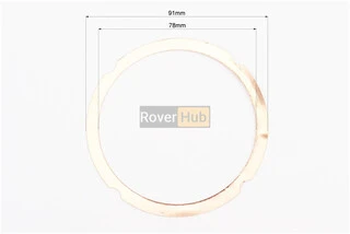 Прокладка головки циліндра 178F 78mm, (мідь)
