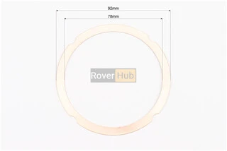 Прокладка головки циліндра 178F 78mm, к-кт 5шт, (мідь, на блістері)