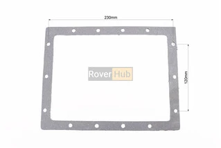 Прокладка радіатора R195NM/ZS1100/ZH1105, b-2,2mm, к-кт 2шт (пароніт, на блістері)