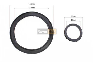 Прокладки повітряного фільтра R195NM, к-кт 2 деталі, з одним бортом