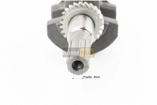 Колінвал 168F/170F (D шийки-30mm, H-85mm, L-250mm) під шліц D-20mm