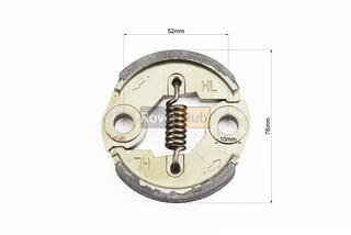 Зчеплення (коротка пружина) D-76mm, метал +болти+шайби к-кт