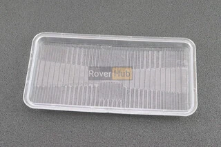 Скло передньої фари (200x100mm) R195NM (пластик)