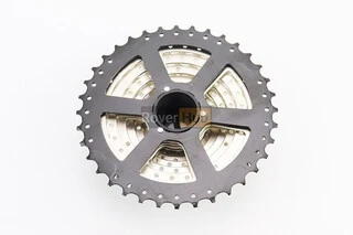 Касета 9зв. 11.13.15.18.21.24.28.32.36Т, сріблясто-чорна KDF-CS936