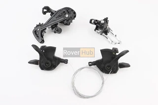 Комплект перемикання (групсет) 3x10 швидкостей, чорні A7