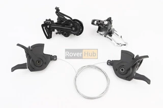 Комплект переключения (групсет) 3x8 скоростей, чёрные A3