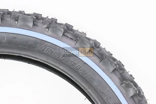 Шина 14"х1,75 (47-254) шипованная с синей полосой SA-186