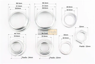 Кріплення каретки BMX з чашками &Oslash;51,5мм