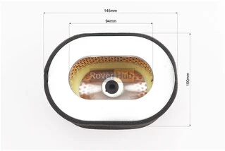 Фильтр воздушный - элемент бумажный 145х100x70mm (для генератора 4-6кВт) 186F