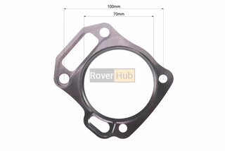 Прокладка головки циліндра 170F-70mm (метал)