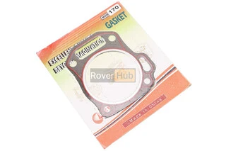 Прокладка головки циліндра 170F-70mm, (пароніт, червона нитка, на блістер)