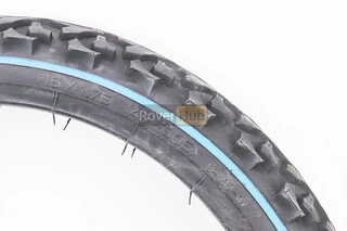 Шина 16"х1,75 (47-305) шипована з синьою смугою S-186