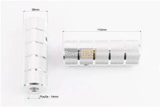 Пеги ВМХ &Oslash;38х110мм під вісь14мм, алюмінієві, к-кт