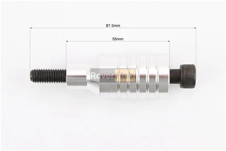 Пеги для самоката 55 мм, алюминиевые, серые, к-кт