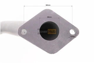 Коліно (труба) глушника JD1105 (Z-250)