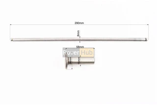 Толкатель (H-58; D-34; d-16) + штанга (H-29;D-8) к-кт 4 шт ZS1100