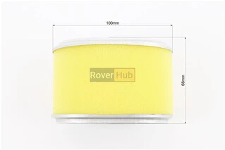 Фільтр повітряний - елемент (паперовий 100х73х66mm) 168F/170F