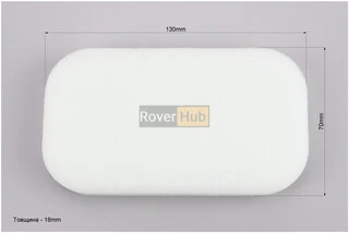 Фільтр повітряний - елемент (поролон 130х70х18mm) для генератора 2-3,5 кВт 168F/170F