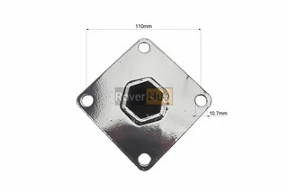 Ступица колеса на вал 32mm, 20см, 4отв.x110mm к-кт 2шт