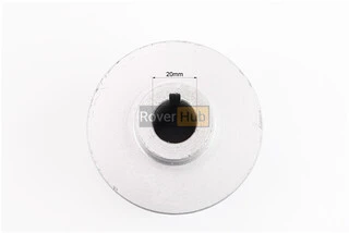 Шків під колінвал d-20mm (D-85mm, 3-х пазний, три пази під ремінь SPB, метал) 168F/170F