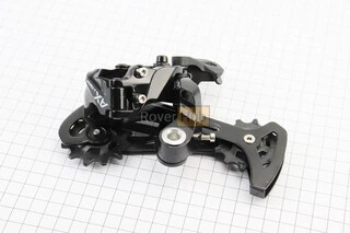 Перекидка цепи задняя 12зв. крепл. болт, чёрная AX RD-A12-X