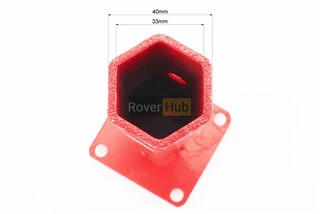 Ступица колеса на вал 33mm, 24см, 4отв.x110mm к-кт 2шт