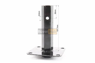 Ступица колеса на вал 23mm, 13см, 4отв.x110mm к-кт 2шт