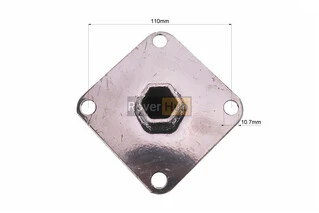 Ступица колеса на вал 23mm, 13см, 4отв.x110mm к-кт 2шт