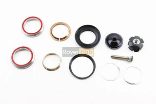 Кермова колонка 1-1/8" (41,8/28,6x41,8/30) безрізьбової вилки, інтегровані, пром-підшипники, чорні H51