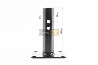 Ступица колеса на вал 23mm, 14см, 4отв.x110mm к-кт 2шт