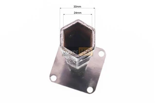 Ступица колеса на вал 23mm, 28см, 4отв.x110mm к-кт 2шт