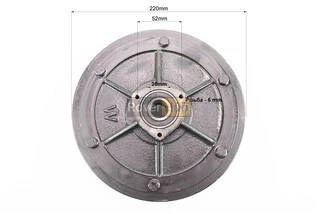 Зчеплення у зборі три пази (різні кольори)