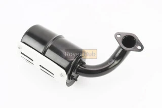 Глушитель R180NM (с коленом 2отв.)