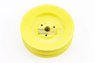 Шкив D-125mm под шлиц Z-19 (два паза под ремень SPB)