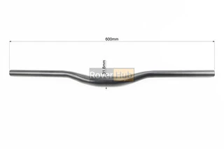 Кермо MTB 31,8х600мм, чорний JY-171