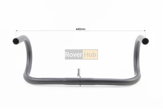 Кермо ROAD 26,0x440мм, алюмінієве, чорне CM-11