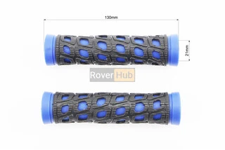 Ручки керма 130мм, чорно-сині GP-445